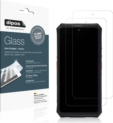 Produktbild von 2x dipos GlassAR Ulefone Armor 28 Ultra Thermal