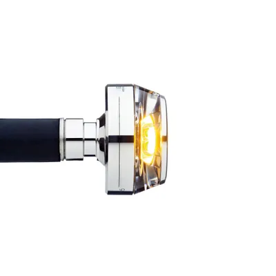 Produktbild von motogadget Lenkerendenblinker mo.Blaze DISC, rechts, poliert für Hammer 1800 Eight Ball - 65 KW