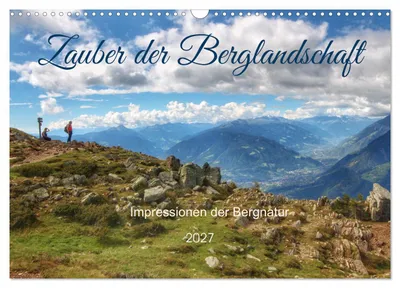 Produktbild von Zauber der Berglandschaft (Wandkalender 2027 DIN A3 quer), CALVENDO Monatskalender