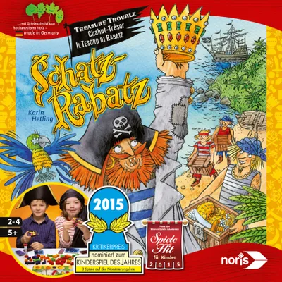 Produktbild von Noris Spiele Schatz Rabatz; 606018015