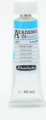 Produktbild von Schmincke 60ml AKADEMIE Öl color Primaer Cyan Öl 41 402 011