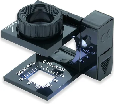 Produktbild von CARSON -Kursschalter faltbar mit LED 11.5x15mm