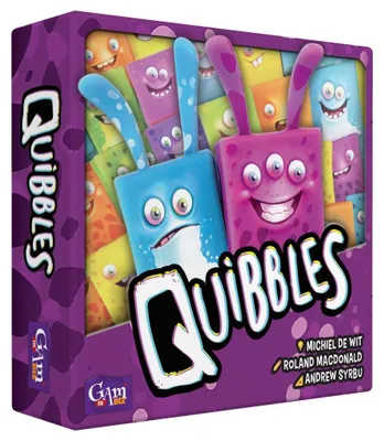 Obrázek produktu pro Gam'inBIZ Kartová hra Quibbles – taktická rodinná hra – vzdělávací