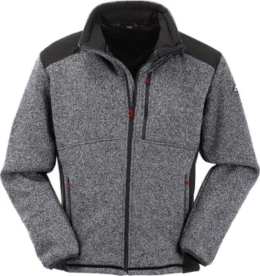 Produktbild von Maul Herren Brunnthal II Strickfleecejacke grey/black 48