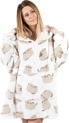 Produktbild von Pusheen - Kapuzendecke für Damen NS7587 (Einheitsgröße) (Weiß)