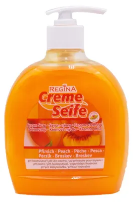 Zdjęcie produktu dla Regina Kremowe mydło w płynie 332 Brzoskwinia 500ml