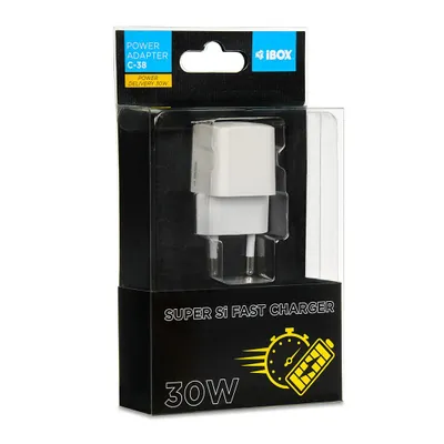 Produktbild von Reiseladegerät I-BOX C-38 PD30W  weiß