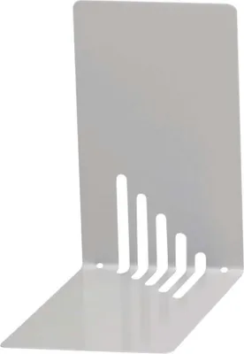 Produktbild von MAUL Buchstütze Stahl 14 x 8.5 x 14 cm grau