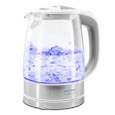 Produktbild von Cecotec 01510, 1,7 l, 2200 W, Transparent, Weiß, Glas, Wasserstandsanzeige, Überhitzungsschutz
