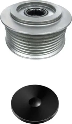 Produktbild von HELLA Generatorfreilauf Riemenscheibe Lichtmaschine für HONDA CIVIC VIII Hatchback (FN, FK) Ø75mm