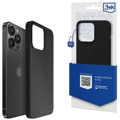 Produktbild von 3mk Schutzhülle Silicone Case Cover für Apple iPhone 14 Plus schwarz backcover