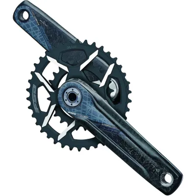 Produktbild von FSA Kurbelgarnitur K-Force Light MTB Modular 170 mm Schwarz - leichte High-Pe...