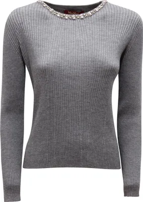 Produktbild von M5921 Maglione Donna Maxmara Studio Woman Sweater Grey