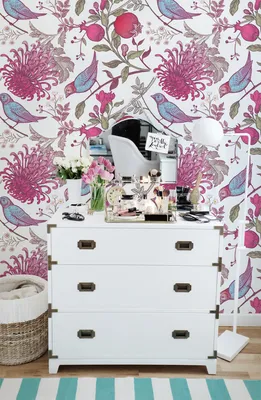 Produktbild von Coloray Fototapete 104x70 cm Latextapete Magicstick - BLUMENDEINGRANNATE VÖGLER