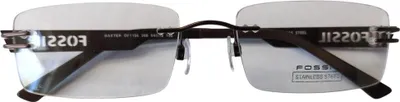 Produktbild von Fossil Korrektionsfassung Brille Metall Braun 54/18/140 - OF1156200