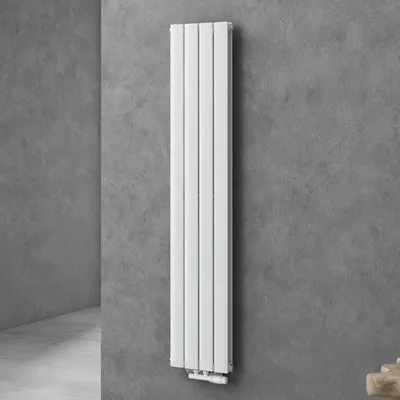 Immagine prodotto di doporro Radiatore Verticale da Bagno 160x31cm, Radiatore a Pannello a Doppio Strato Termoarredo da Parete e Pavimento in Acciaio, Bianco