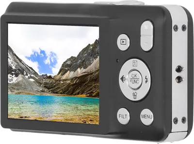 Productafbeelding van Digitale camera, HD, 68MP, 2,7-inch scherm, 16x zoom, timerfunctie, schoonheidsfilter, videorecording, compact