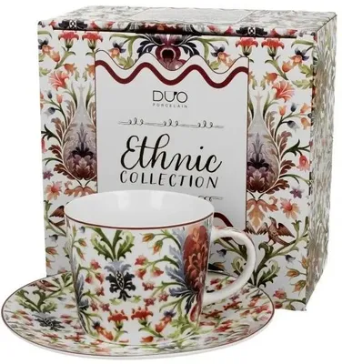 Image de Tasse et soucoupe en porcelaine Marbella