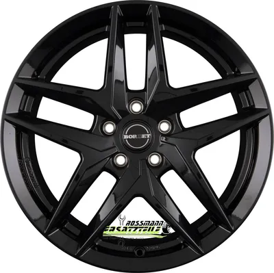 Obrázek produktu pro Borbet Z černé lesklé kolo 8x18 ET43 - LK5/112 ML66.5 Alloy wheel