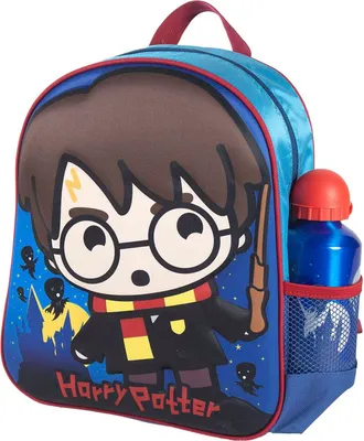 Obrázek produktu pro Harry Potter - 3D Rucksack mit Trinkflasche 31cm