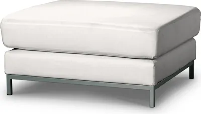 Produktbild von Dekoria Bezug für Kramfors Hocker, weiss, Husse, Kramfors Hocker