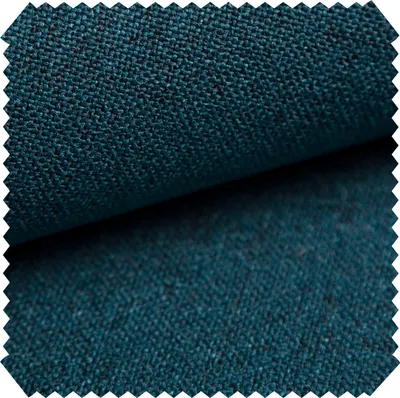 Produktbild von novely® AUEN Premium Möbelstoff - Robuster Webstoff - Fein Gewebter Polsterstoff - Pflegeleichte Meterware 1lfm - Farbe: 14 Petrol Blau