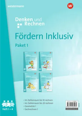 Image de Fördern Inklusiv. Hefte 1-4 im Paket Denken und Rechnen