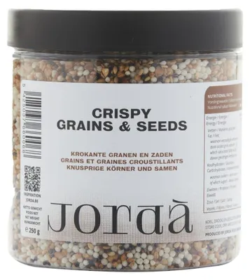 Obrázok produktu pre Jorda Crispy Granen en Zaden 250g – Chrumkavé müsli so zrniečkami a semienkami