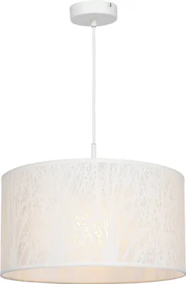 Produktbild von Globo Lighting Hängeleuchte Metall weiß, 1x E27