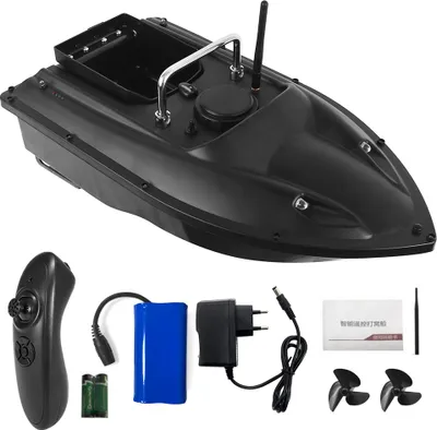 Obrázek produktu pro Rybářské návnady Loď Bezdrátové dálkové ovládání Rybářské návnady Loď Rybářské krmítko Fish Finder 430-540 metrů dálkový dosah
