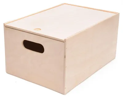 Immagine prodotto di Scatola di legno con coperchio scorrevole