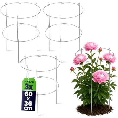 Immagine prodotto di Supporto per arrampicata KADAX "Moie", supporto per piante 36 x 60 cm, supporto per fiori, 3 pezzi