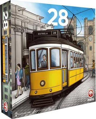 Immagine prodotto di Gioco da tavolo Tram 28 – Alla scoperta di Lisbona, 2-4 giocatori, dagli 8 anni in su