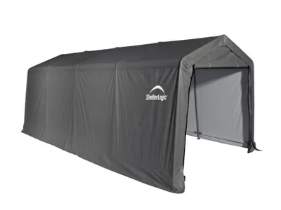 Obrázok produktu pre Prístrešok Logic fóliová garáž, pastiersky stan "In-A-Box", 300 x 610 cm béžová 18,3 m²