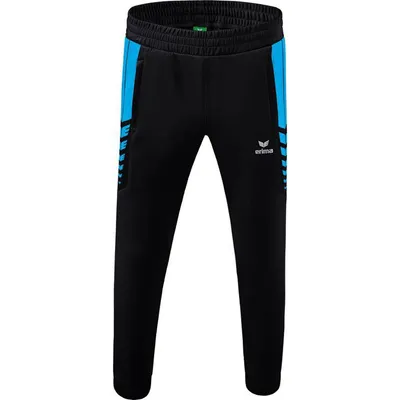 Productafbeelding van Erima Six Wings Worker Broek Dames - Curaçao / Zwart  | Maat: 36