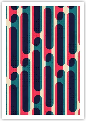Produktbild von Poster - Poster ohne Rahmen - Abstraktion Muster Modern - 70x100 cm - Wand Bild - Wanddeko - Wandbilder - Kunstposter - Wandposter - Bilder - Kunstdruck - Wanddekoration - Wandbild - P2XPA70x100-4200