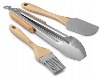 Produktbild von Silikon-Küchenutensilien-Set mit Zange