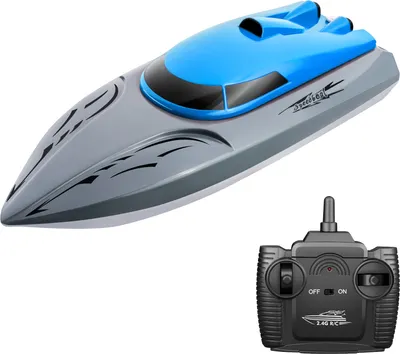 Produktbild von 806 2.4G RC Boot Fernbedienungsboot 20KM / h Wasserdichtes Spielzeug Hochgeschwindigkeits RC Boot Rennboot Geschenk für Kinder ferngesteuertes Schiff