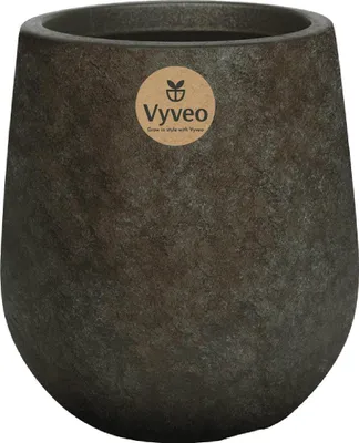 Image de Vyveo - Pot de fleurs Amari - Or métallisé - 27x30