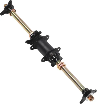 Produktbild von 710 mm Hinterradantriebsachse aus verzinkter Stahllegierung mit Befestigungshalterung für Go Kart für Quad Drift Trike