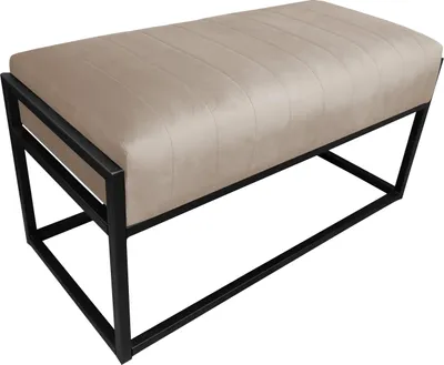 Zdjęcie produktu dla Ławka KAYA LOFT MG09 pufa podnóżek metal