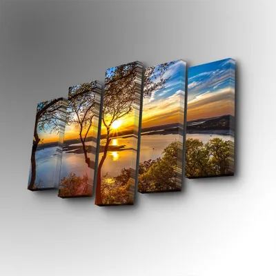 Obrázok produktu pre Wallity, 5PUC- AFV1318, farebné, plátno, 82 x 50 cm, 100% semišové plátno