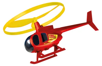 Produktbild von Flugspiele Gunther Fire Copter GU1678 Rot 13 x 13 x 10 cm