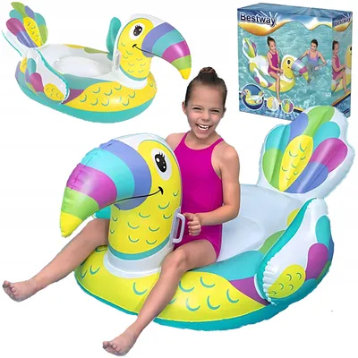 Produktbild von Bestway Aufblasbare Tukan Wassermatratze für Kinder