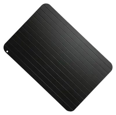 Auftauplatte aus Aluminium, 29,5 x 20,8 cm, für Fleisch und Fisch