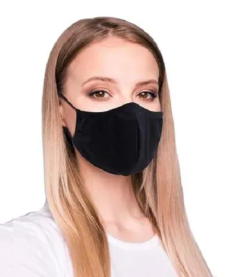 Image de 40 masques faciaux, 3 couches, protection réutilisable