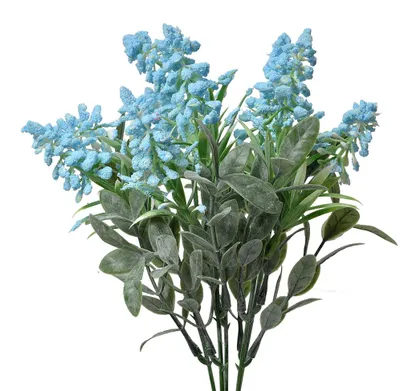 Produktbild von Clayre & Eef Kunstblume 32 cm Blau Kunststoff