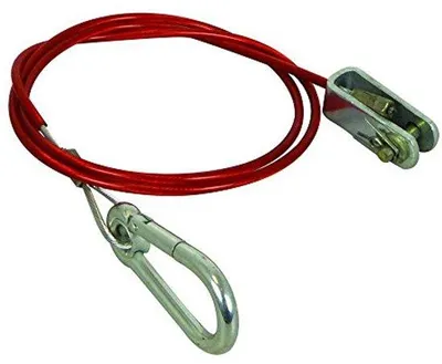 Productafbeelding van Breekkabel met Karabijnhaak | 100 cm | Max. 1500 N | 150 kg