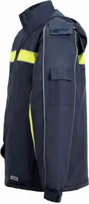 Produktbild von Planam Regenjacke Cosmic Gr. XL marine/gelb