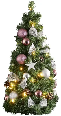 Immagine prodotto di Pigna LED "Noel", circa 34x65 cm, rosa/argento